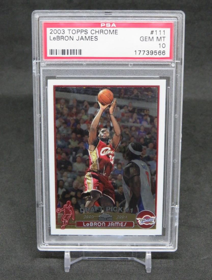 NBA TOPPS Chrome 04 Draft Pick #1 レブロン