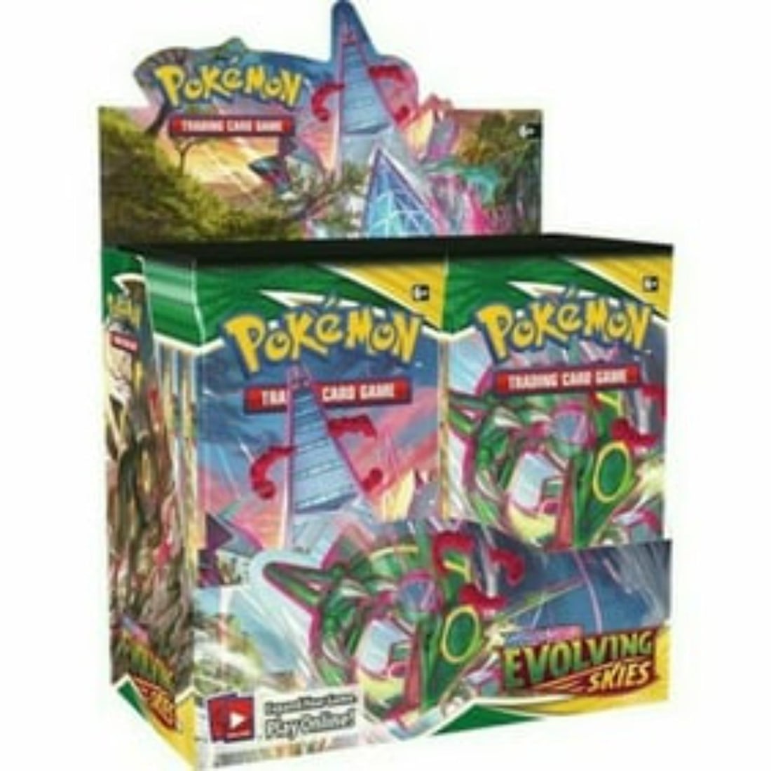 Pokemon TCG Sword & Shield Evolving Skies (Factory Sealed Booster Box): Pokemon TCG Sword & Shield Evolving Skies (Factory Sealed Booster Box)