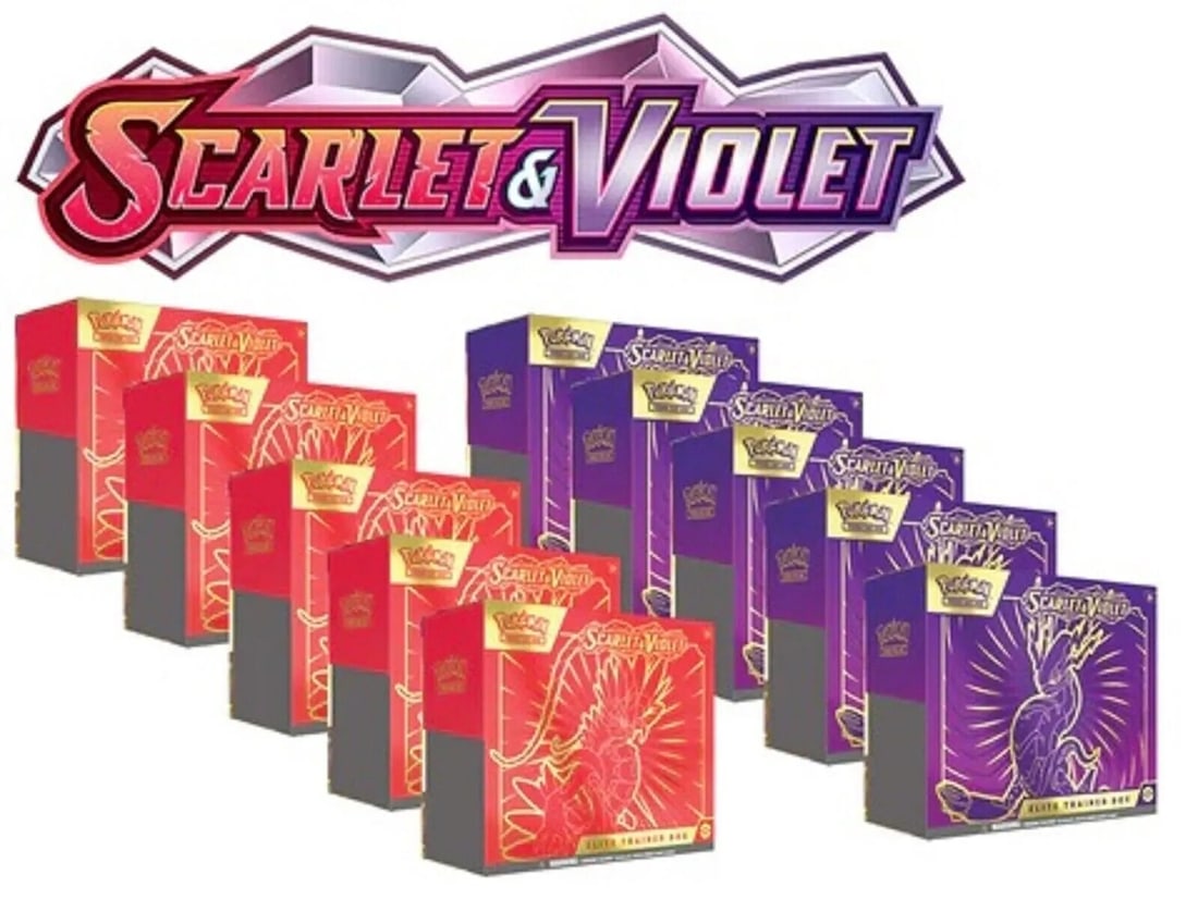 Pokemon Scarlet & Violet Elite Trainer Box Factory Sealed CASE (10 ETBS) New (1 of 1)