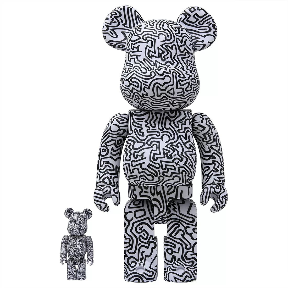 Medicom BE@RBRICK Keith Haring #4 100% 400% Bearbrick Figure Set: Condition: New: A brand-new, unused, unopened, undamaged item in its original packaging (where packaging is applicable). Packaging should be the same as what is found in a retail store, unless the ite