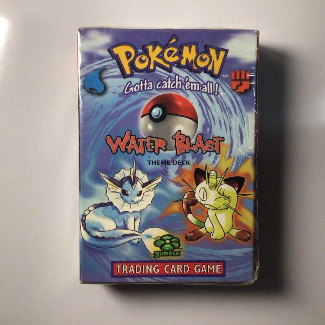 Factory Sealed 1999 WOTC Pokemon TCG Jungle Card Set Water Blast Theme Deck (1 of 1)