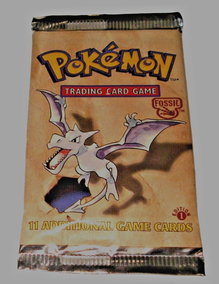 Pokemon 1st Edition Fossil Booster Pack | FACTORY SEALED WOTC-I guarantee: Pokemon 1st Edition Fossil Booster Pack | FACTORY SEALED WOTC-I guarantee