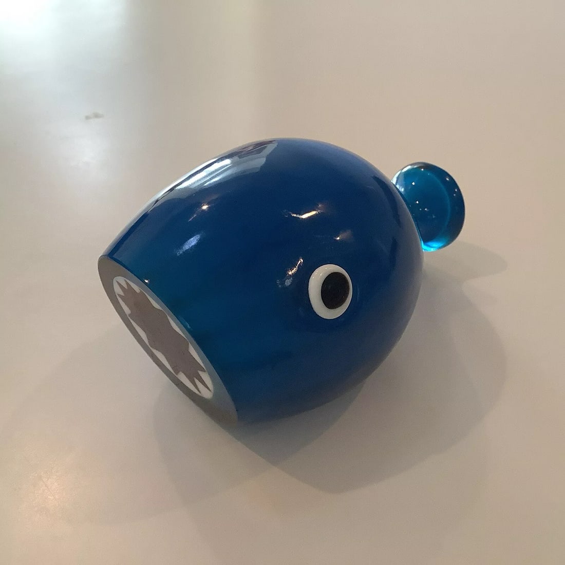 Vintage Murano Art Glass Galliano Ferro Shark Sculpture Paperweight Italy RARE (1 of 11)