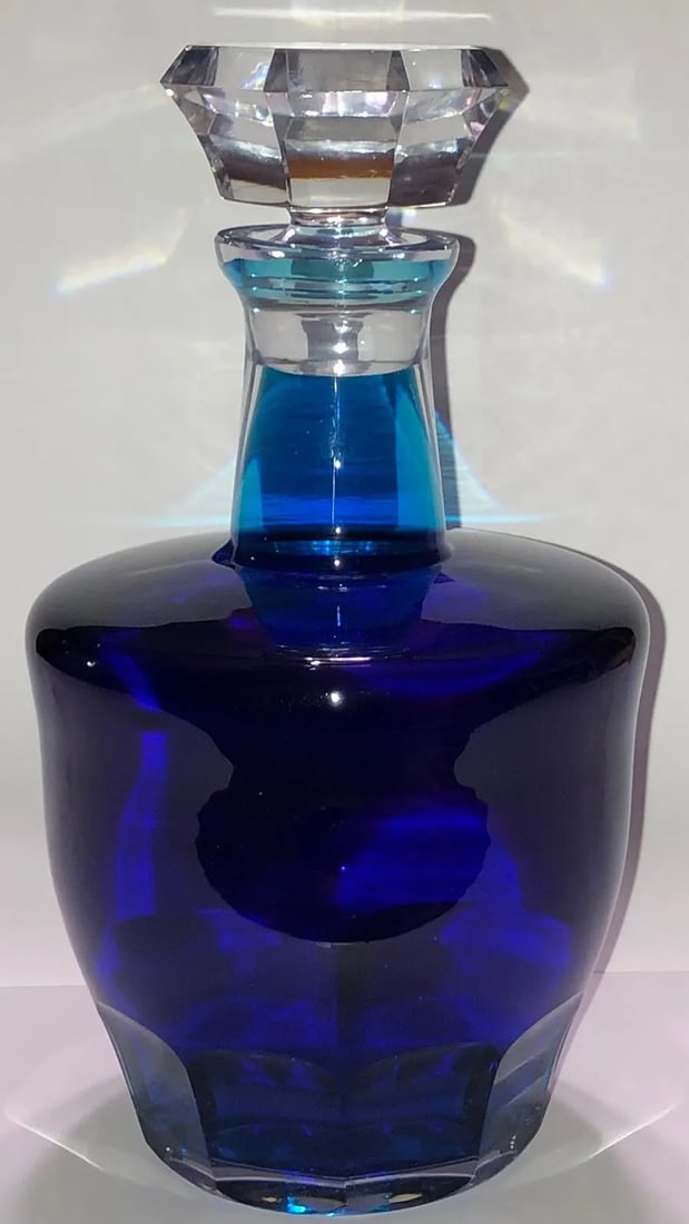 Rare Baccarat Crystal A.C. Meukow & Co. Cognac Decanter (1 of 4)