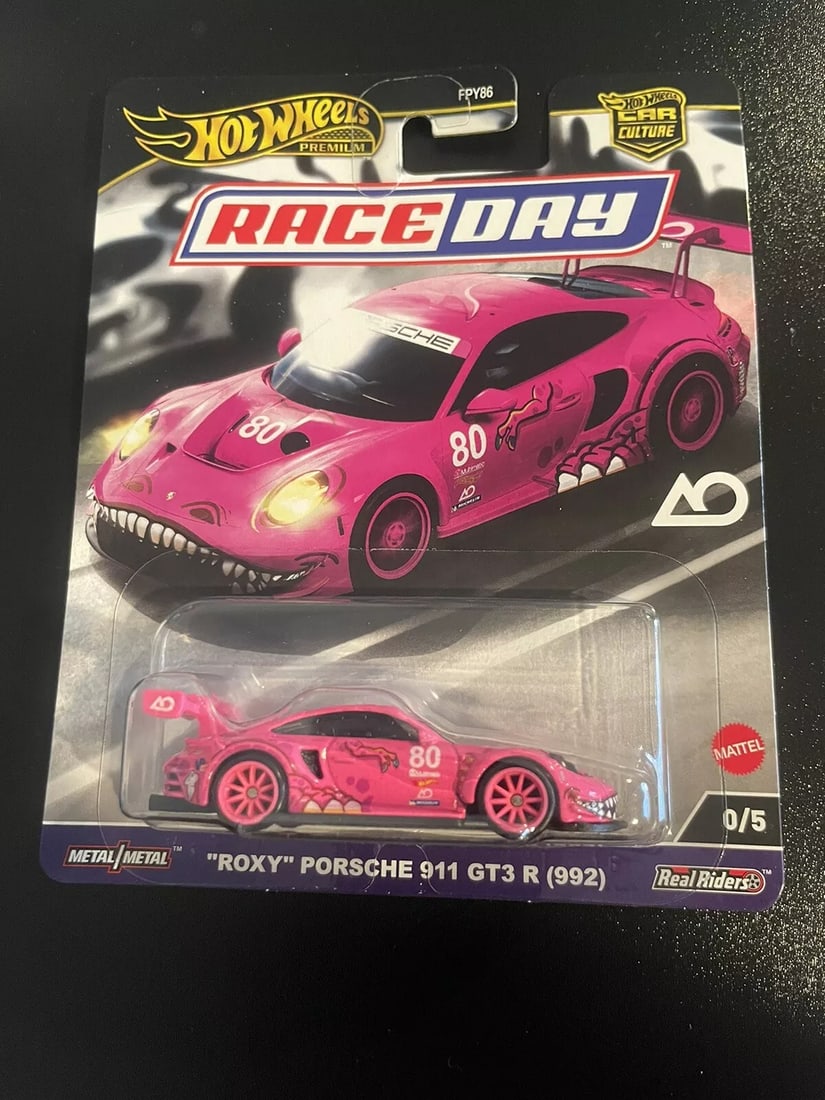 Hot Wheels 2024 Race Days ROXY Chase Porsche 911 GT3 R (992) 0/5 PINK: Condition: New: A brand-new, unused, unopened, undamaged item (including handmade items). See the seller's listing for full details. ,Brand: Hot Wheels,Series: Hot Wheels Racing,Color: Green,Vehicle M