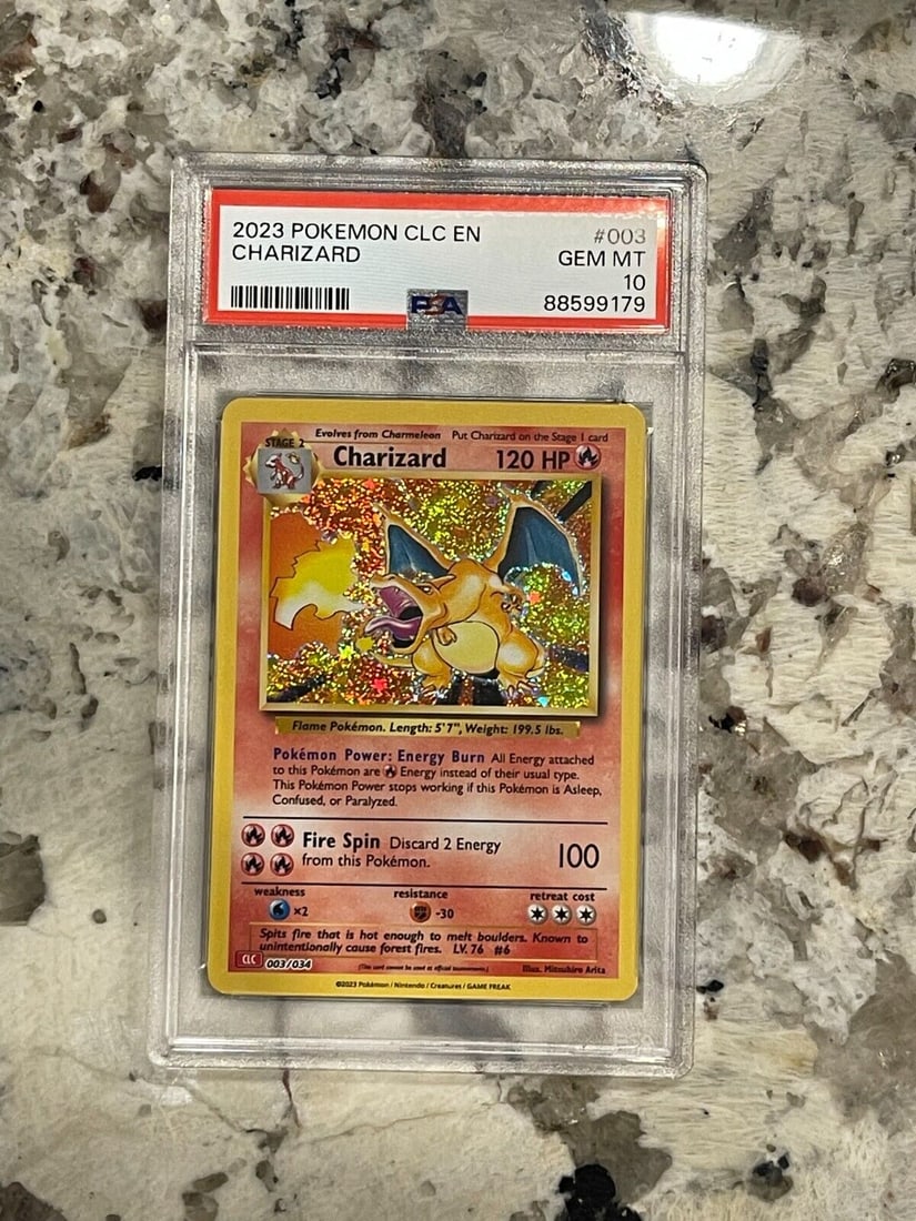 Pokemon Classic Collection Charizard Holo CLC 003/034 PSA 10 (1 of 1)