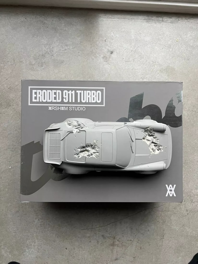 DANIEL ARSHAM ERODED 911 TURBO Porsche (73/500) LIMITED EDITION: Condition: New: A brand-new, unused, unopened, undamaged item (including handmade items). See the seller's listing for full details. ,Artist: Daniel Arsham,Type: Sculpture,Subject: Figures