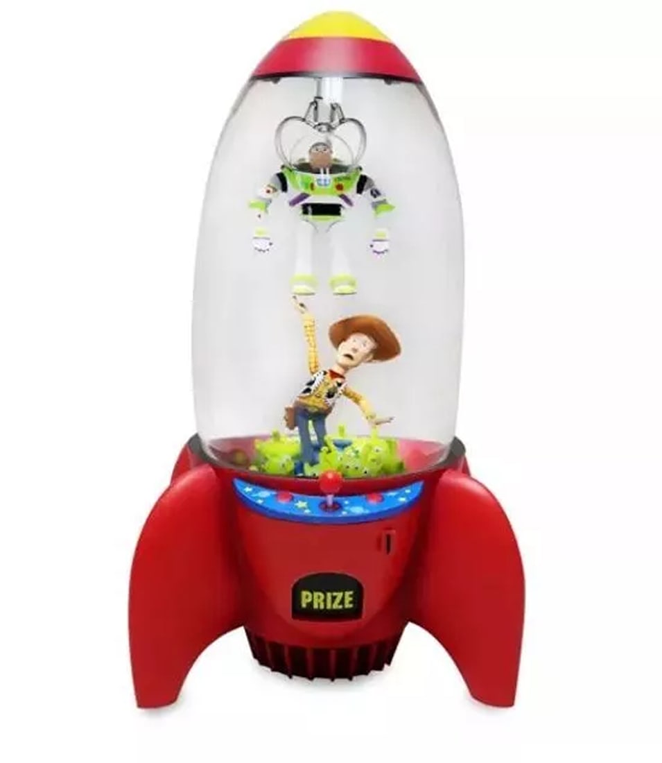 NIB Disney Toy Story 25th Anniversary Light Up Buzz Lightyear Woody Snowglobe LE (1 of 8)