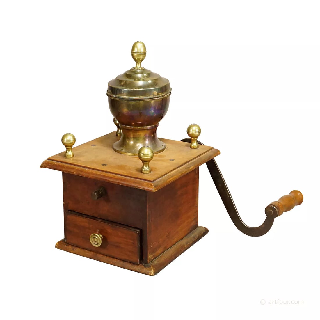 A Large Antique Coffee Grinder, Germany ca. 1900s (1 of 7)