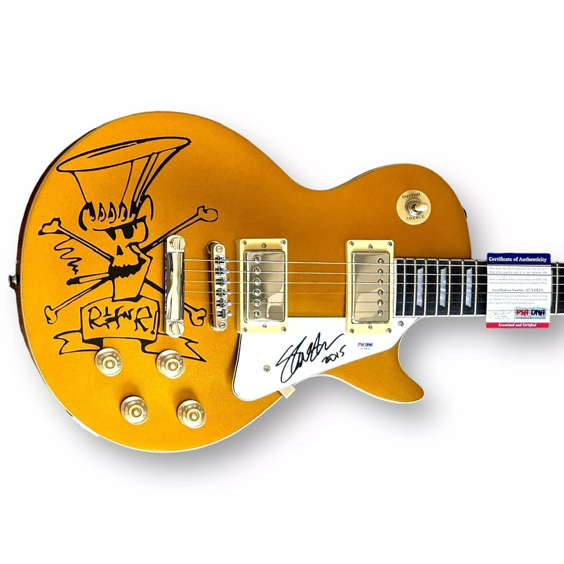 SLASH Signed Guitar Custom Graphics 1/1 JSA COA GUNS N ROSES PARADISE CITY (1 of 3)
