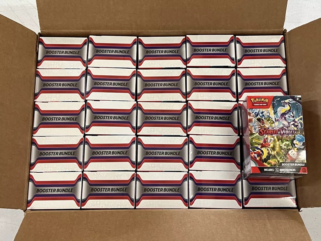 Pokemon Scarlet & Violet (SV01) Booster Bundle Sealed Case (25 Boxes) 150 Packs (1 of 2)