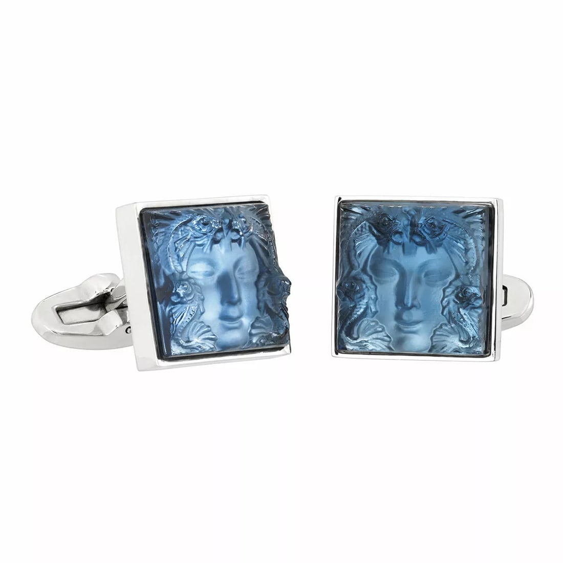 NEW LALIQUE CRYSTAL ARETHUSE BLUE CUFF LINKS #10603600 BRAND NIB SAVE$$ F/SH: Condition: New: A brand-new, unused, unopened, undamaged item in its original packaging (where packaging is applicable). Packaging should be the same as what is found in a retail store, unless the ite