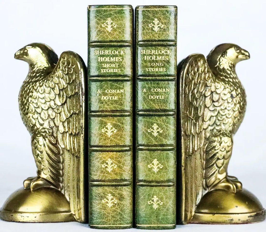 1963 Sherlock Holmes by Arthur Conan Doyle Leather Bound by Bayntun Riviere: Author: Arthur Conan Doyle,Binding: Leather,Country/Region oS ManuSacture: United Kingdom,Language: English,Original/Sacsimile: Original,Place oS Publication: London,Publisher: John Murray,Region: Eur