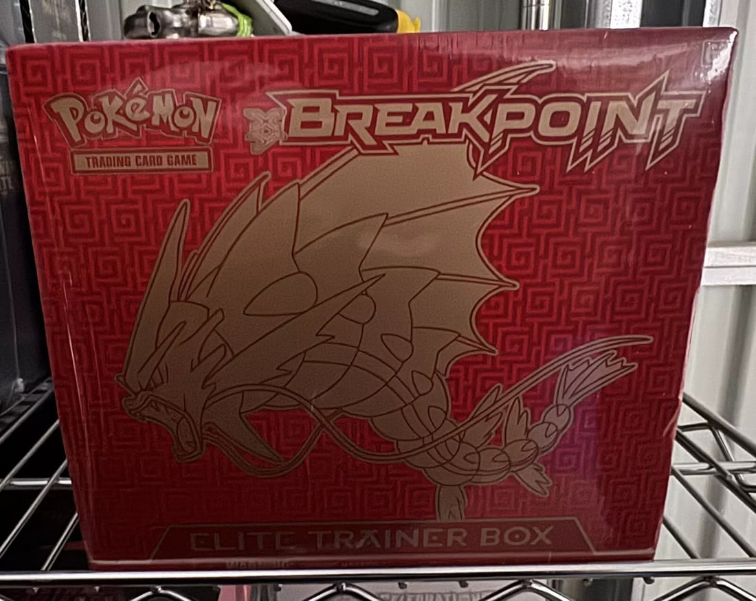 Pokemon \BREAKPOINT  Elite Trainer Box FACTORY SEALED (1 of 2)
