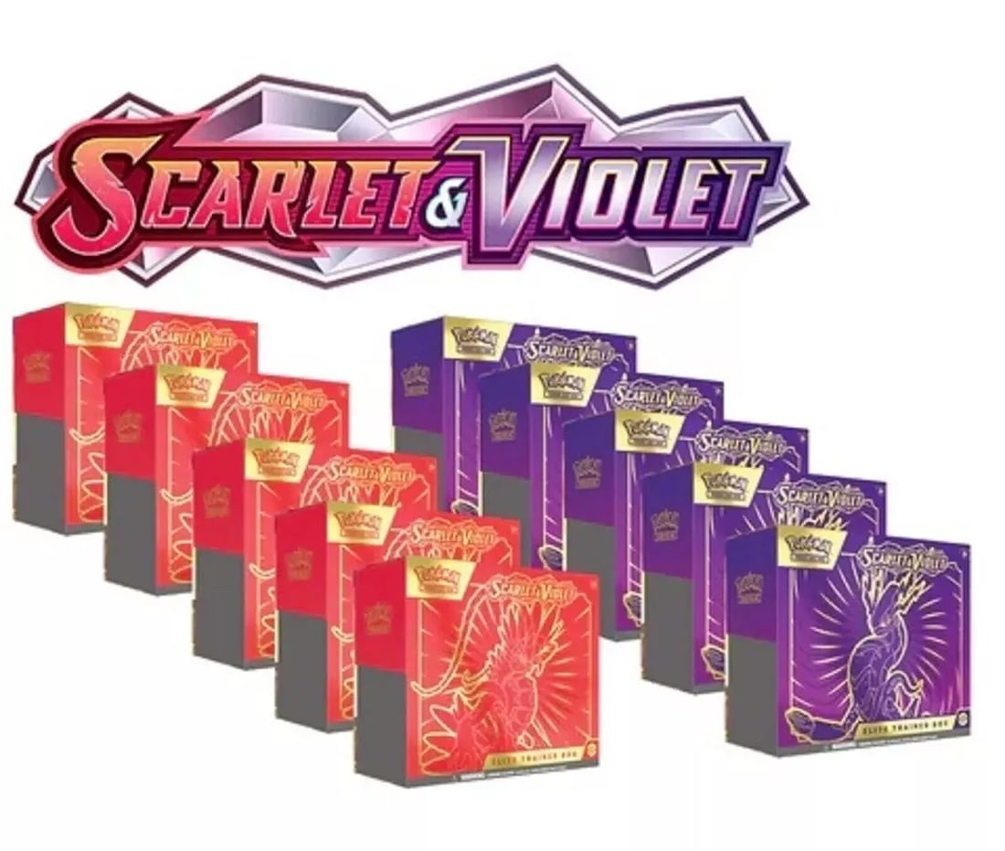 SEALED CASE! 10x Elite Trainer Box Scarlet & Violet Base SV01 Pokemon (1 of 1)