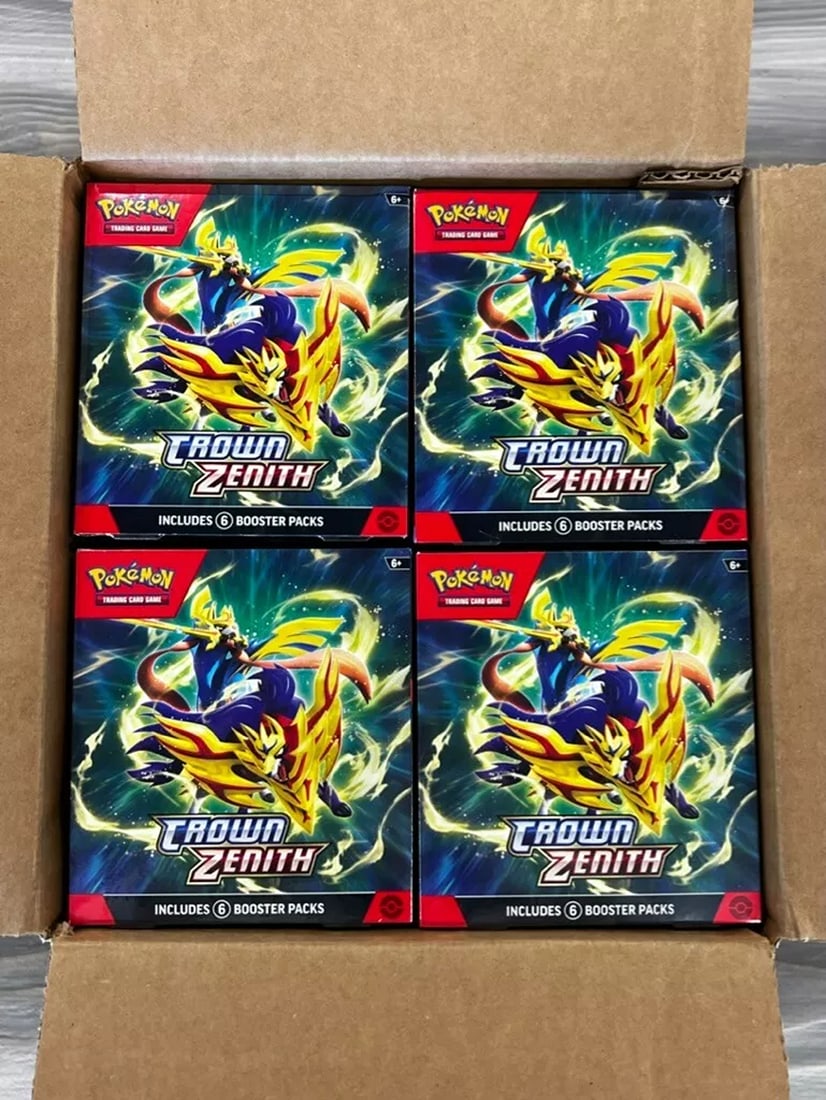 Pokemon Crown Zenith SWSH12.5 Booster Bundle Factory Sealed CASE! 20 Bundles! (1 of 4)