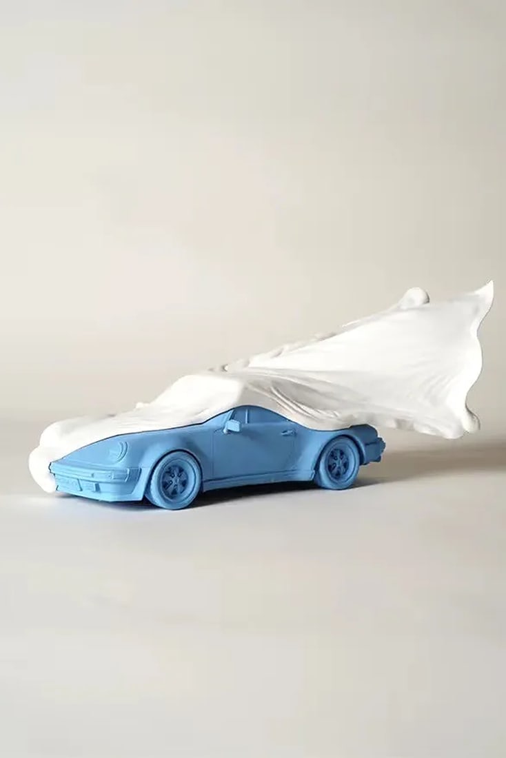 New Daniel Arsham Veiled Porsche Blue Figure Rare Limited Edition: Condition: New: A brand-new, unused, unopened, undamaged item (including handmade items).. ,Artist: Daniel Arsham,Type: Sculpture,Year of Production: 2023,Format: Light Sculpture,Features: Limited Edi