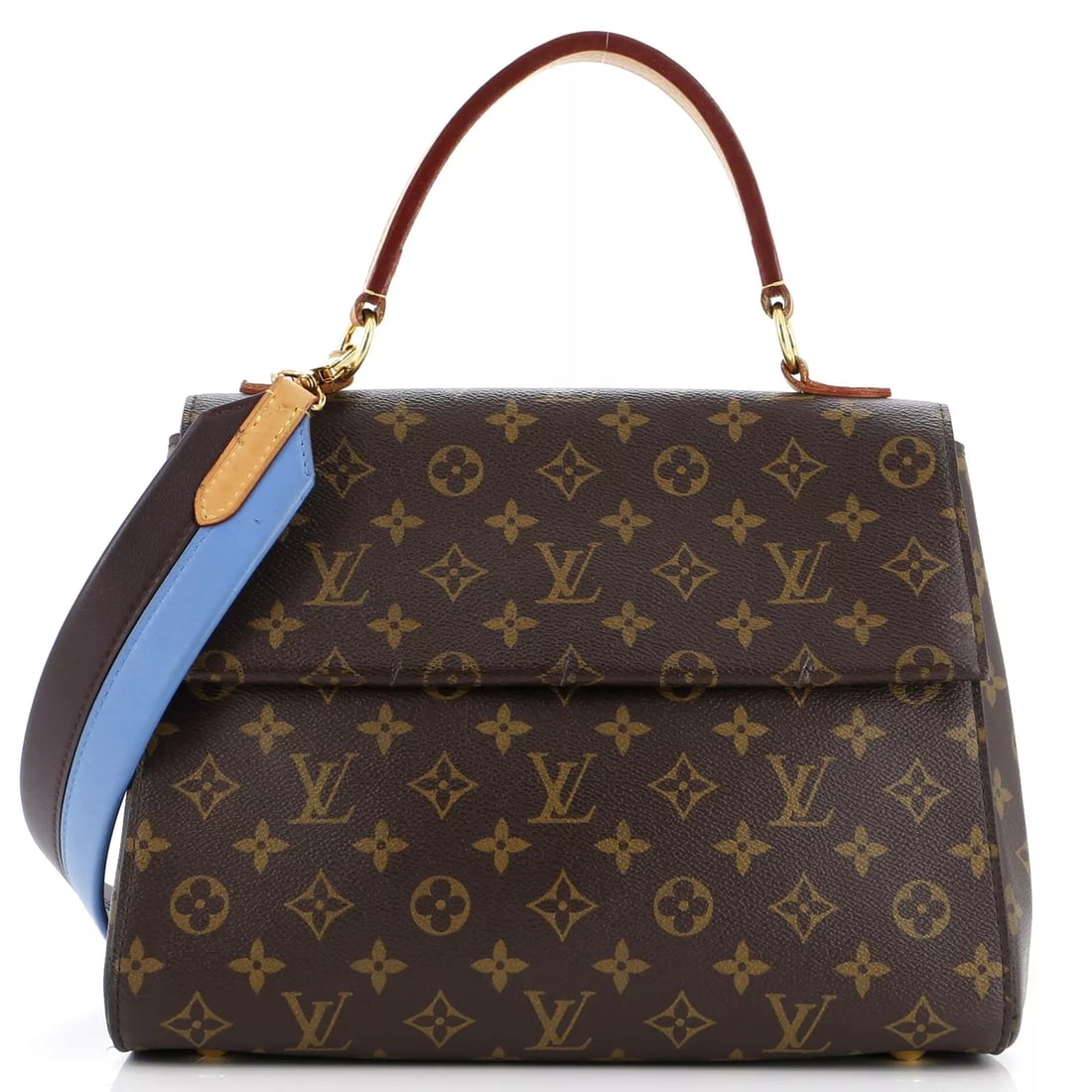 Louis Vuitton Cluny Top Handle Bag Monogram Canvas MM (1 of 10)