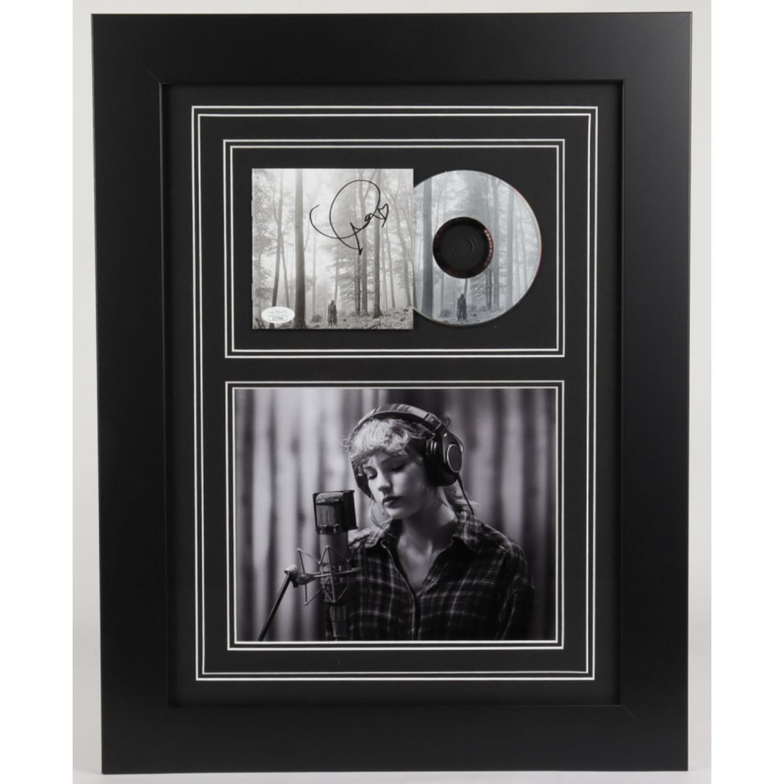 Taylor Swift signed and framed Folklore Album JSA COA (1 of 1)
