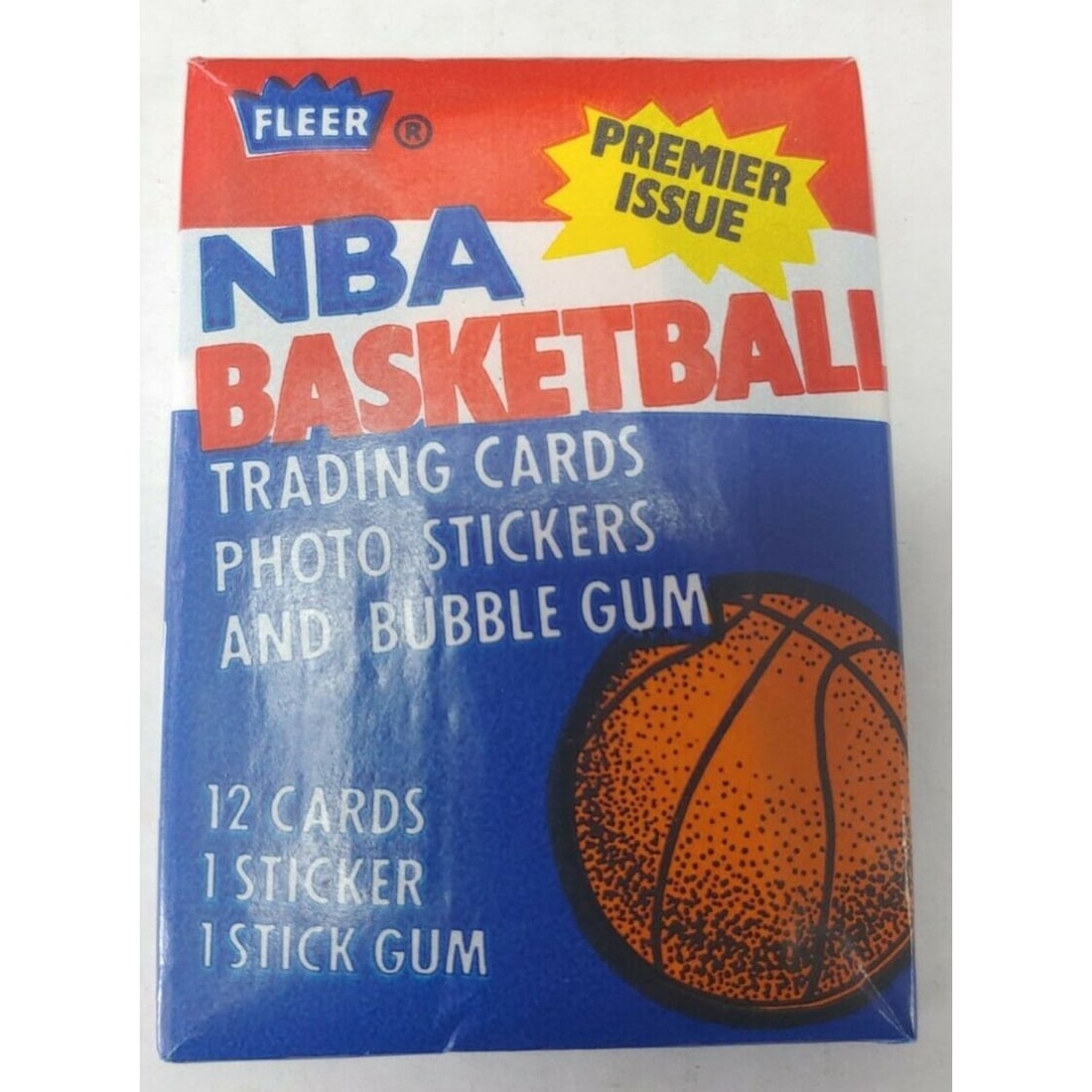 1986 FLEER BASKETBALL UNOPENED WAX PACK (1 of 2)
