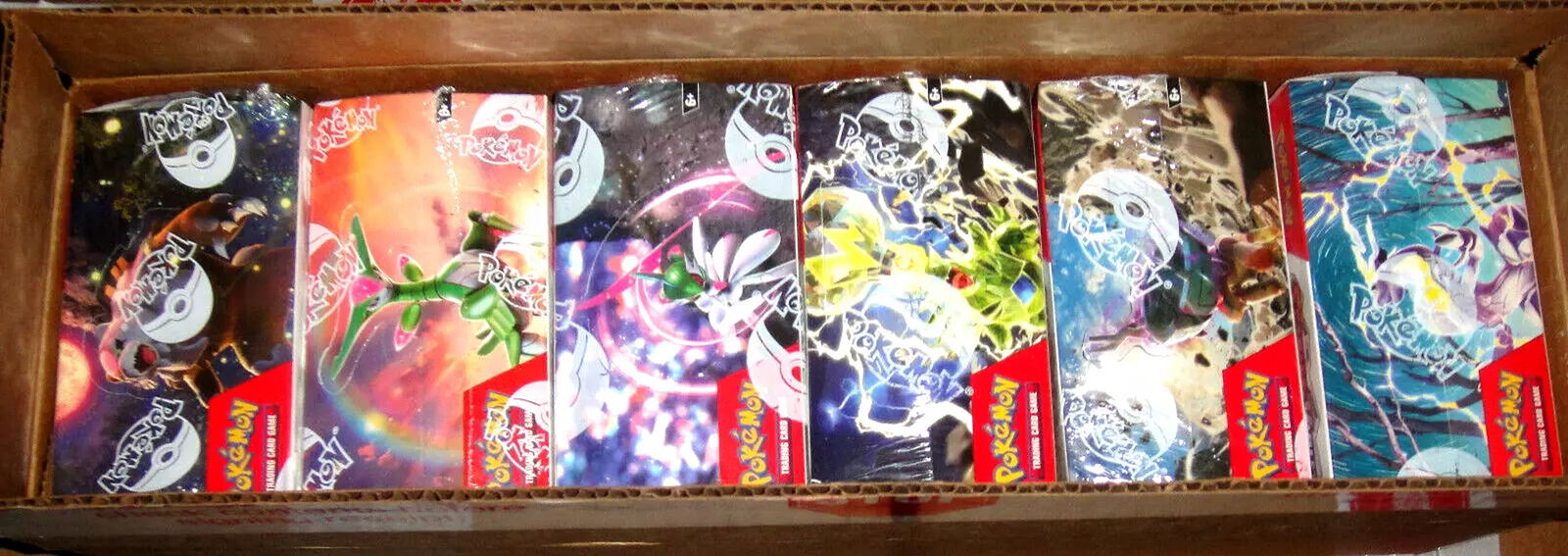 Pokemon TCG Custom Booster Case 6 Box Lot Sealed Scarlet & Violet SV1 - SV6 (1 of 2)