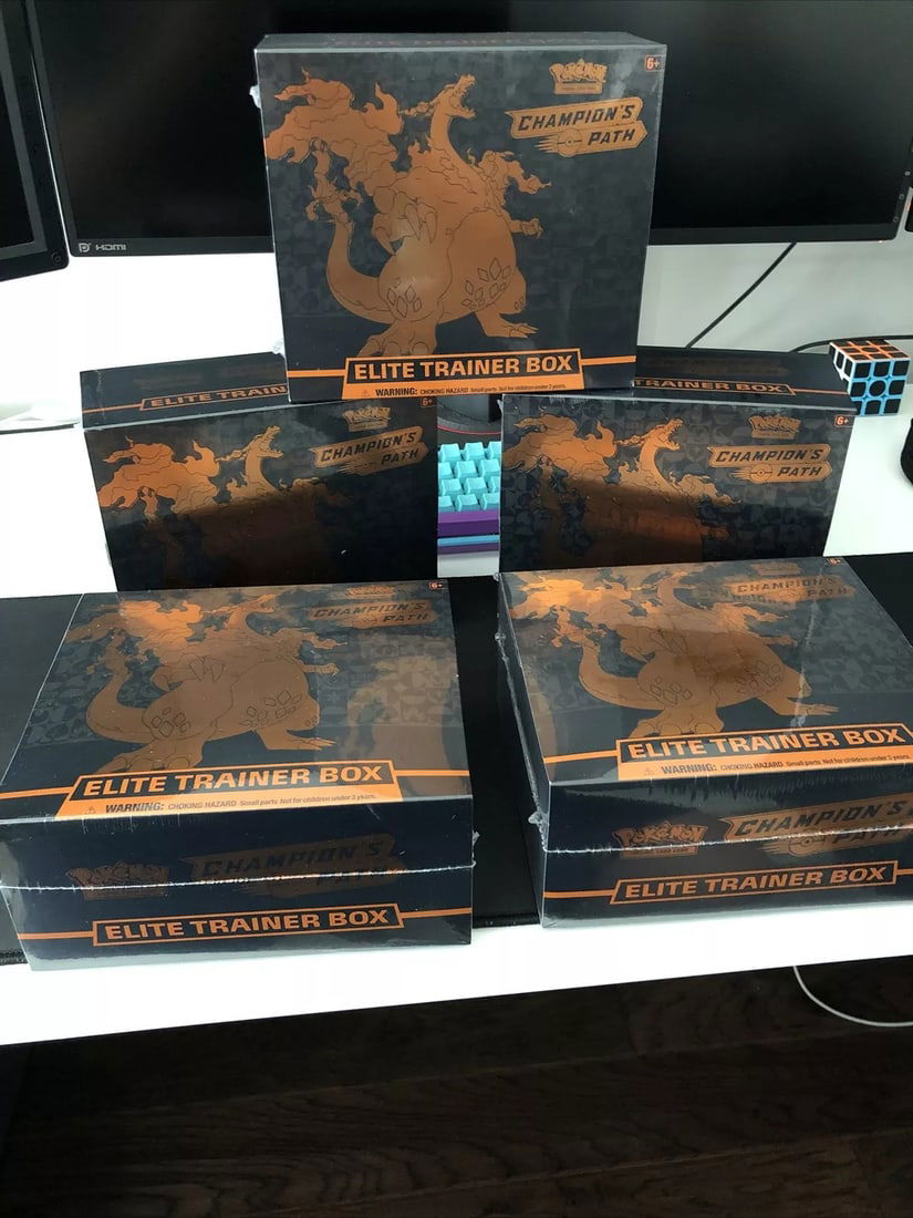 Pokemon TCG Champions Path Elite Trainer Box -Factory Sealed- Lot of 5 (1 of 1)