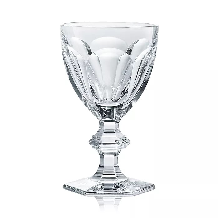 Baccarat France Harcourt Set Of 6 Crystal Water Goblet Wine Glasses 6 1/8": Baccarat France Harcourt Set Of 6 Crystal Water Goblet Wine Glasses 6 1/8"