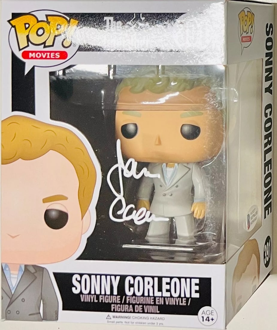 James Caan Signed The Godfather Sonny Corleone Funko Pop 391 Beckett BAS COA (1 of 6)