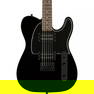 Squier Affinity Telecaster HH Guitar with Matching Headstock Metallic Black