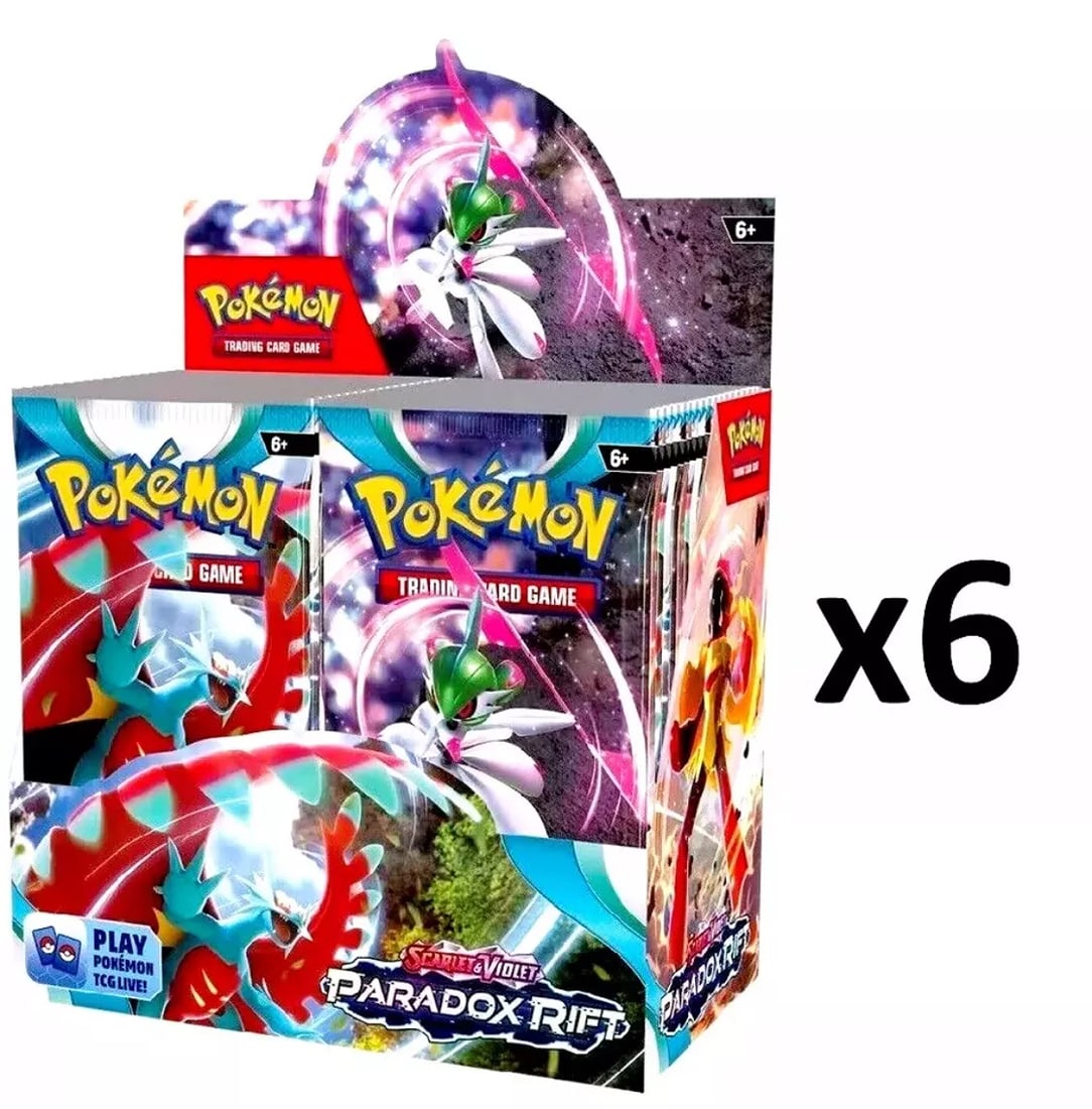 Pokemon TCG x6 Paradox Rift Booster Box CASE Factory Sealed (1 of 1)