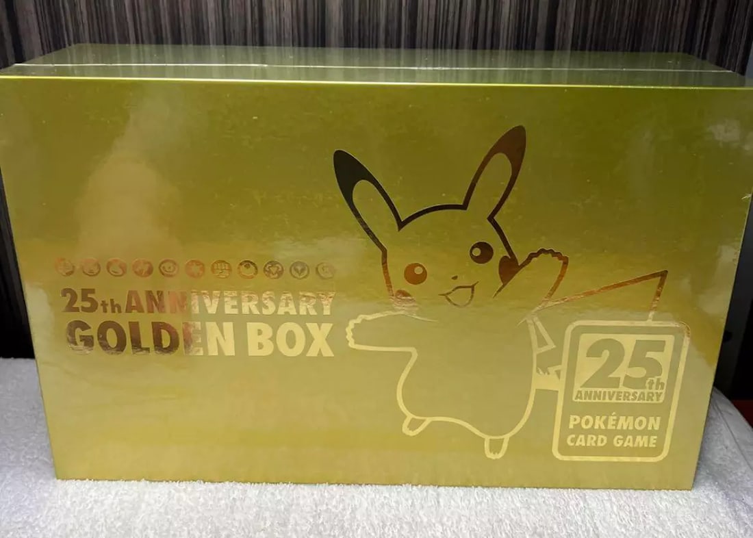 Pokemon Card 25th Anniversary Golden Box Celebration Japan Limited Sealed (1 of 4)
