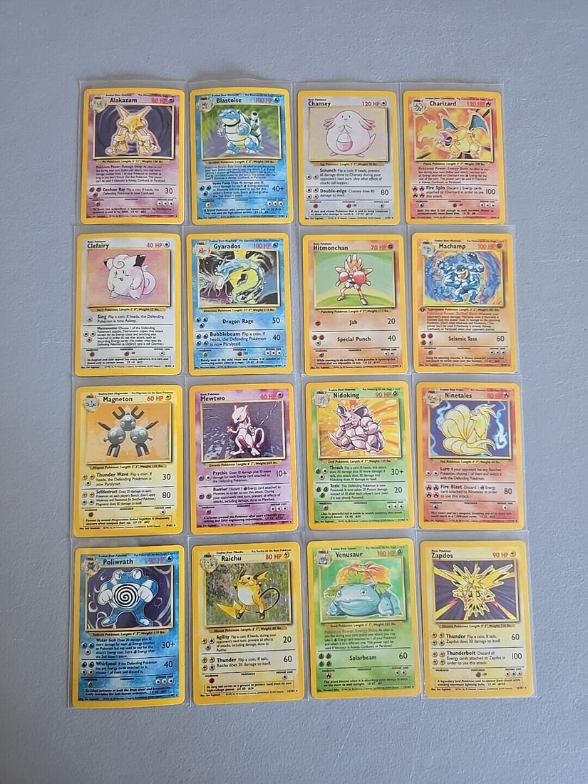Pokemon WOTC Card 100% Complete Master Set of Base Charizard All Holos 102/102 (1 of 3)