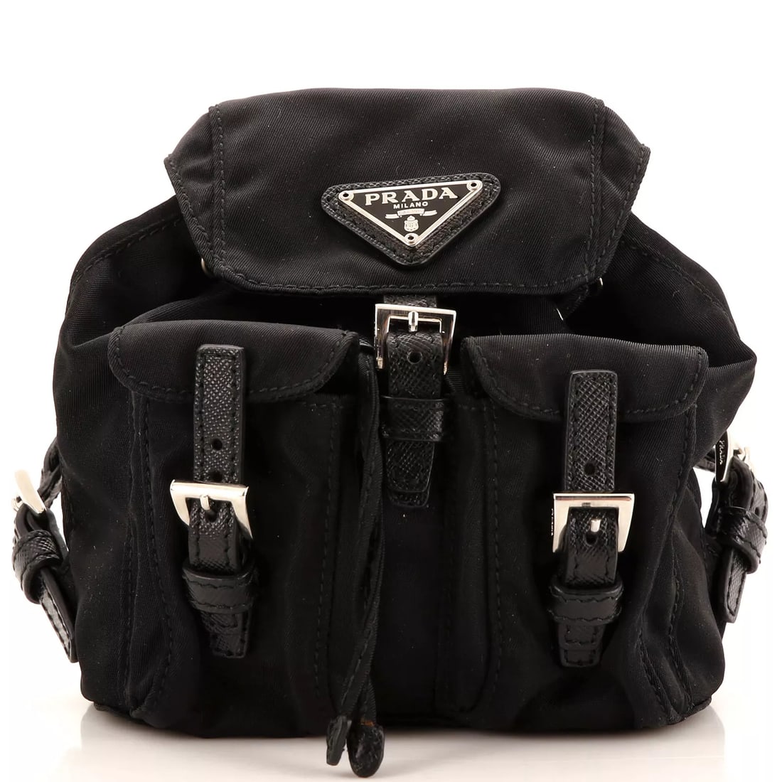 Prada Convertible Chain Backpack Tessuto Mini (1 of 6)