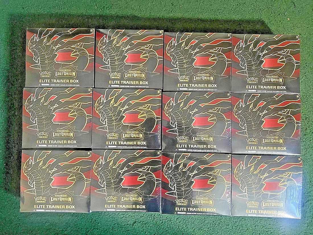 Pokemon Sword & Shield Lost Origin Elite Trainer Box ETB Lot of 12FACTORY SEALED (1 of 1)