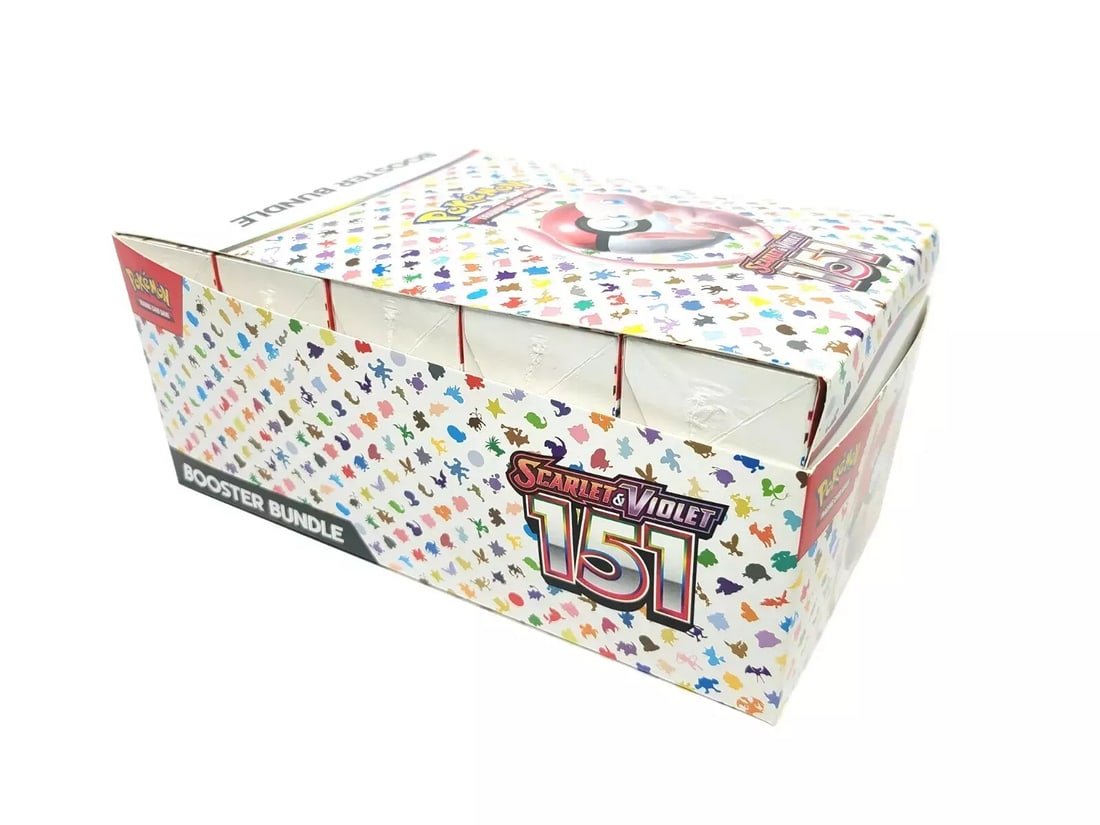 Pokemon 151 Booster Bundle Display Lot of 10 Scarlet & Violet New SEALED (1 of 1)