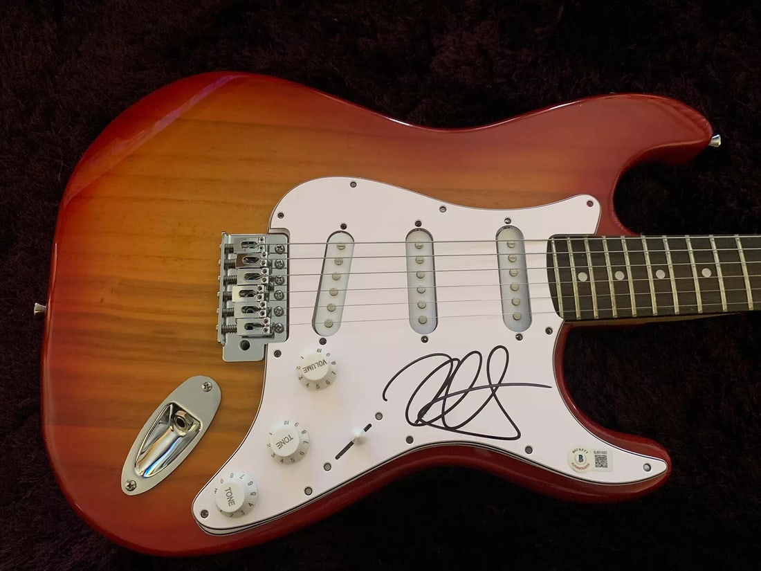 Metallica Kirk Hammett Signed Autographed Guitar Beckett Certified (1 of 3)