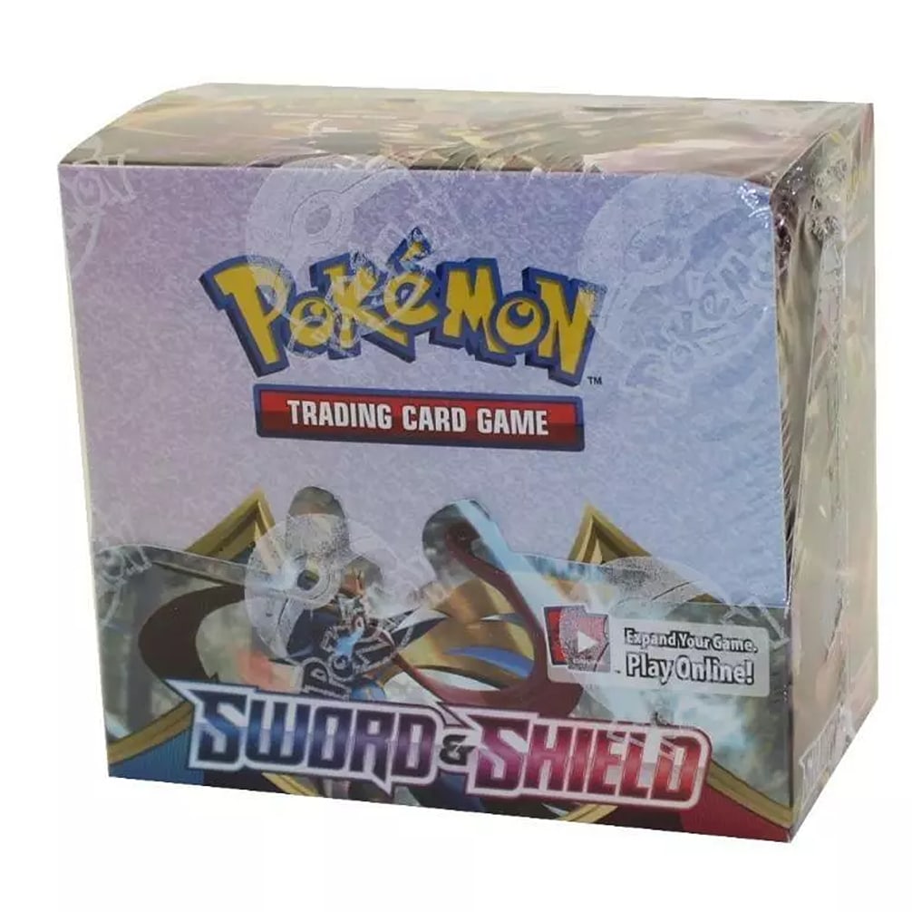 POKEMON TCG SWORD & SHIELD SWSH: BASE SET BOOSTER BOX New Sealed Cards (1 of 2)