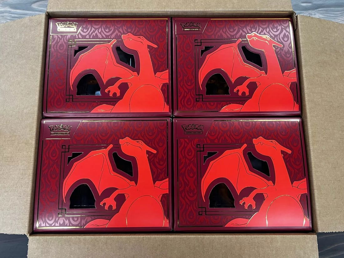 Pokemon TCG Charizard ex Super Premium Collection Box CASE (4 Boxes) Sealed (1 of 4)