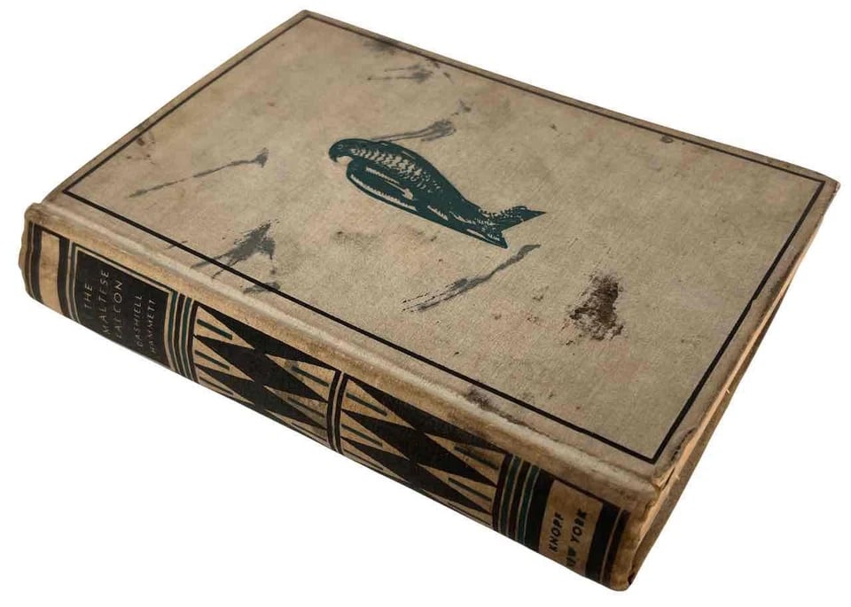 The Maltese Falcon Dashiell Hammett 1930 1st Edition First Printing Alfred Knopf (1 of 8)