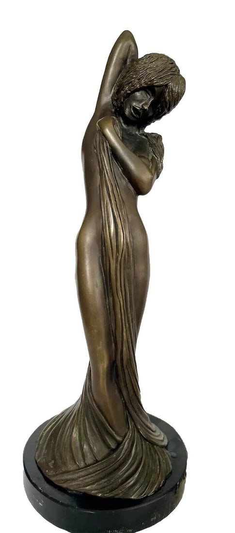 TOM BENNETT BRONZE SCULPTURE “Athena” SIGNED, NUMBERED 17/100 RARE LTD EDITION: TOM BENNETT BRONZE SCULPTURE “Athena” SIGNED, NUMBERED 17/100 RARE LTD EDITION13x5