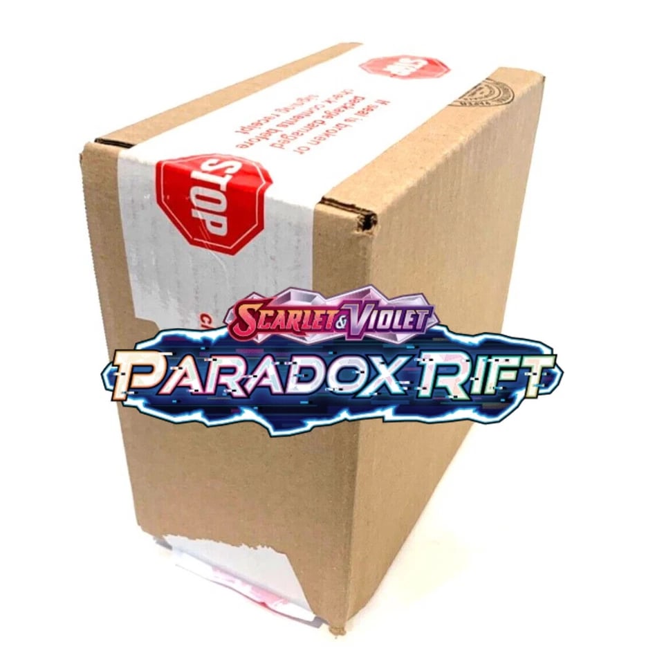 Paradox Rift Pokemon S&V Checklane Blister 16-Pack Sealed Inner Case (1 of 1)