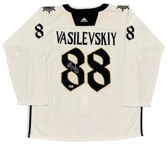 Andrei Vasilevskiy Signed Tampa Bay Lightning Gasparilla Jersey + Beckett COA