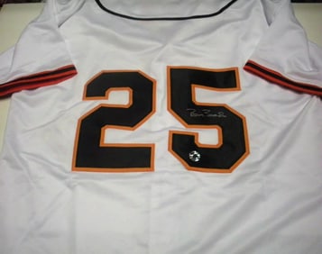 BARRY BONDS SANFRANCISCO GIANTS HR KING BONDS/COA/HOLO SIGNED JERSEY