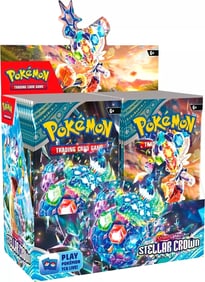 Pokemon TCG Stellar Crown Booster Box Factory Sealed