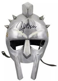 Russell Crowe Signed Gladiator Prop Helmet (Beckett COA)