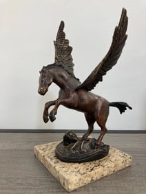 Salvador Dali Signed Bronze Art Sculpture~Edition Of /350~(13 1/2" X 11"X 9")