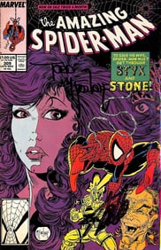 Have one to sell? Sell now Stan Lee & Todd McFarlane Signed The Amazing Spider-Man #309 Comic