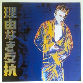 ANDY WARHOL ESTATE RARE LITHOGRAPH PRINT~(12" W X 16" H. )
