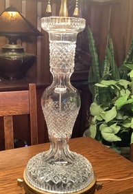 WATERFORD CRYSTAL GLASS LAMP 25
