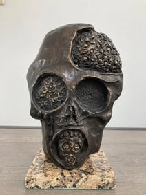 Salvador Dali Signed Bronze Art Sculpture~Edition Of /350~(11 1/4" X 8" X 4")